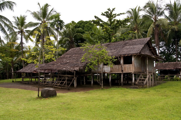 Papua New Guinea Village Homestay - House at Orotoaba village on Cape Nelson