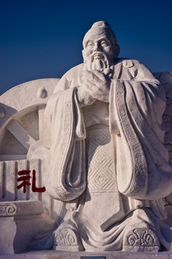 Harbin snow statue