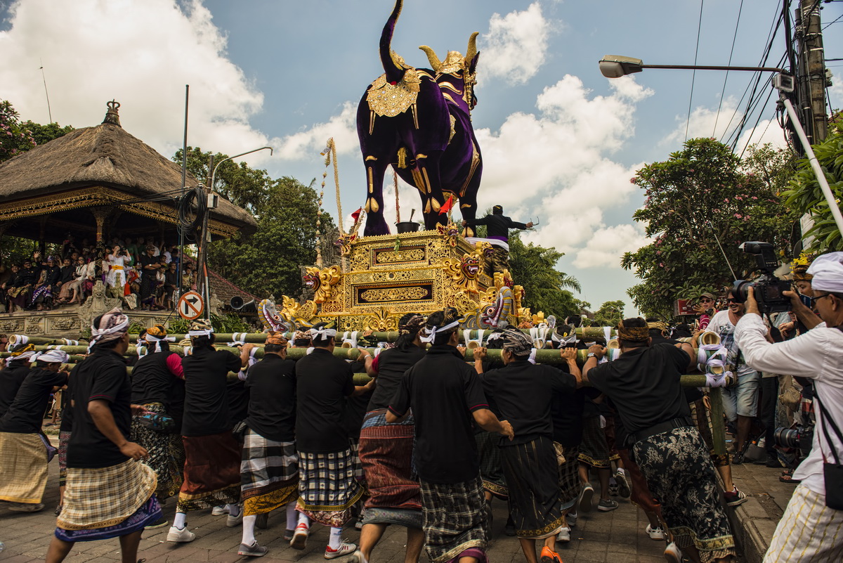 Royal Cremation in Ubud