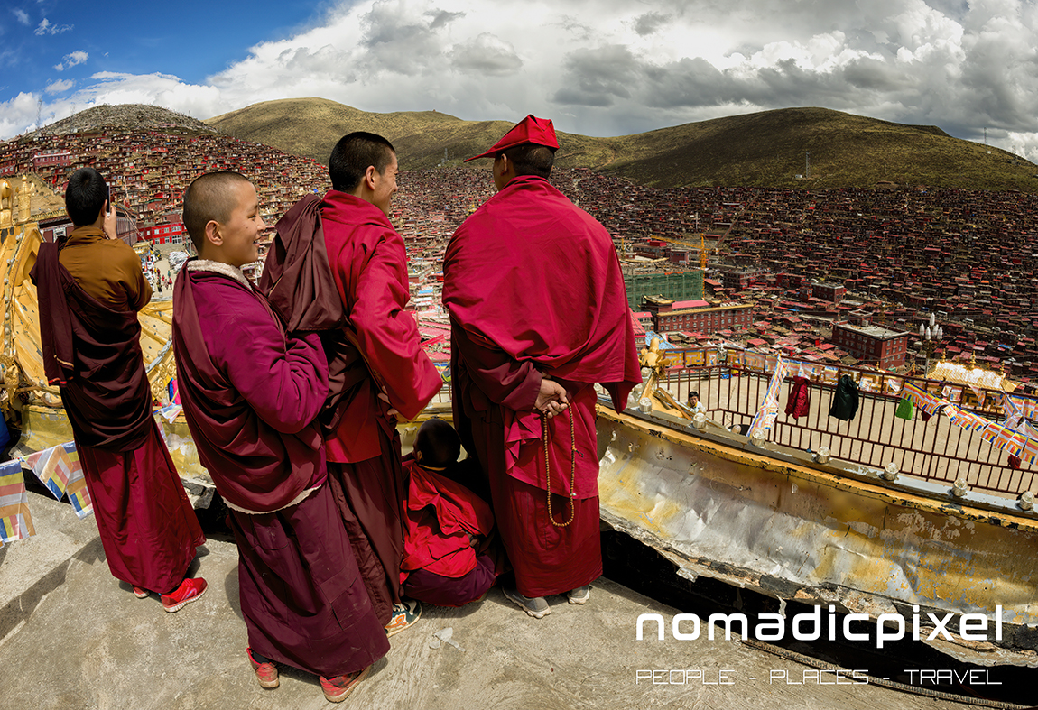 Photographing Larung Gar