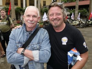Me and my new best friend - Charlie Boorman