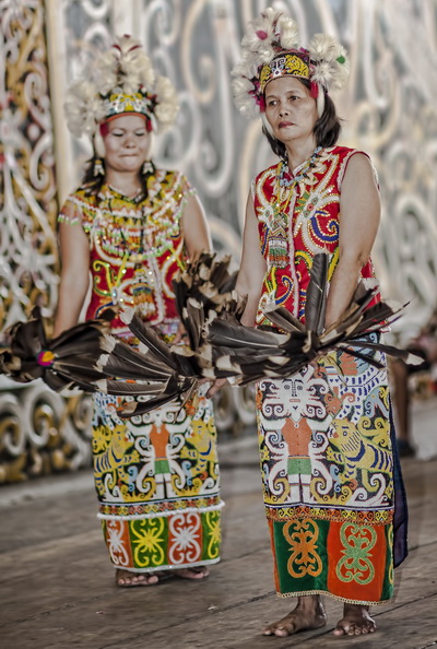 Village women at Pampang